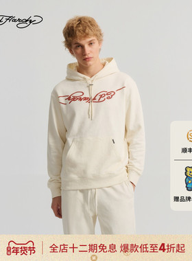 Ed Hardy埃德哈迪2026春季新款反向世界中性套头衫E1STU003