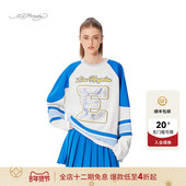 宽松女士套头衫 卫衣 Har流行dy埃德哈迪春季 新款 朱志鑫同款