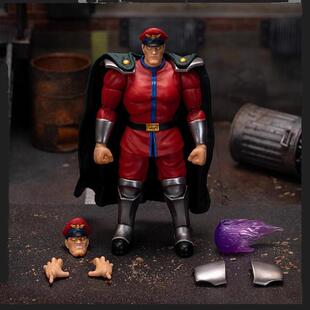 街头霸王II最后的挑战者M.Bison维加关节可动人偶套装头部可置换