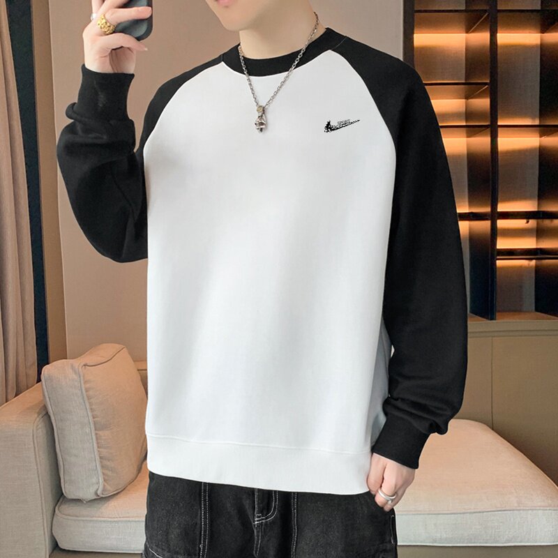 耐克顿卫衣2025新款秋冬加绒加厚宽松圆领上衣士休闲打底衫潮