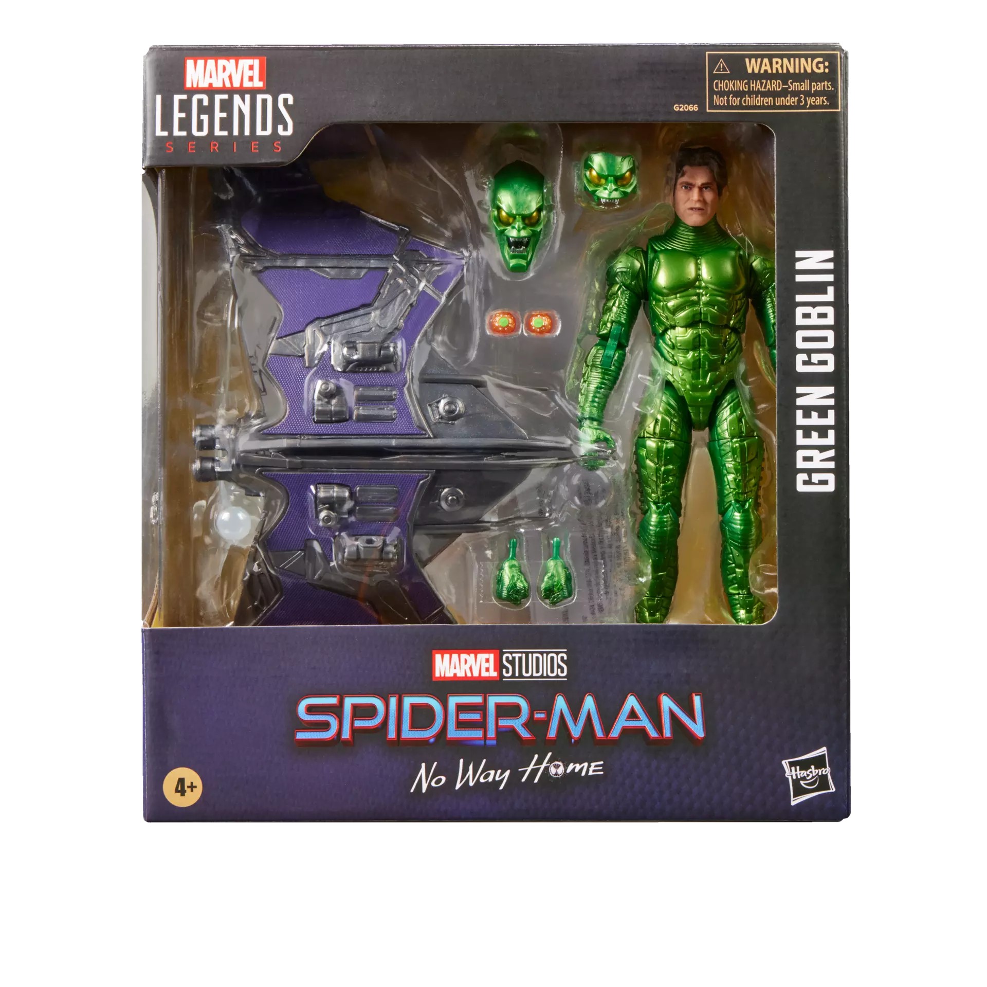 (补款)孩之宝漫威MarvelLegends 英雄无归 绿魔 6寸可动人偶