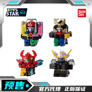 迅合行万代扭蛋等待中玩偶超级战队机器人2虫王战队真剑王豪快王