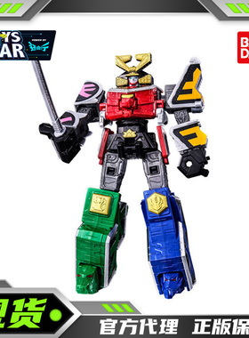 迅合行万代 DX战队宇宙变形合体机器人武侍战队真剑者 真剑王