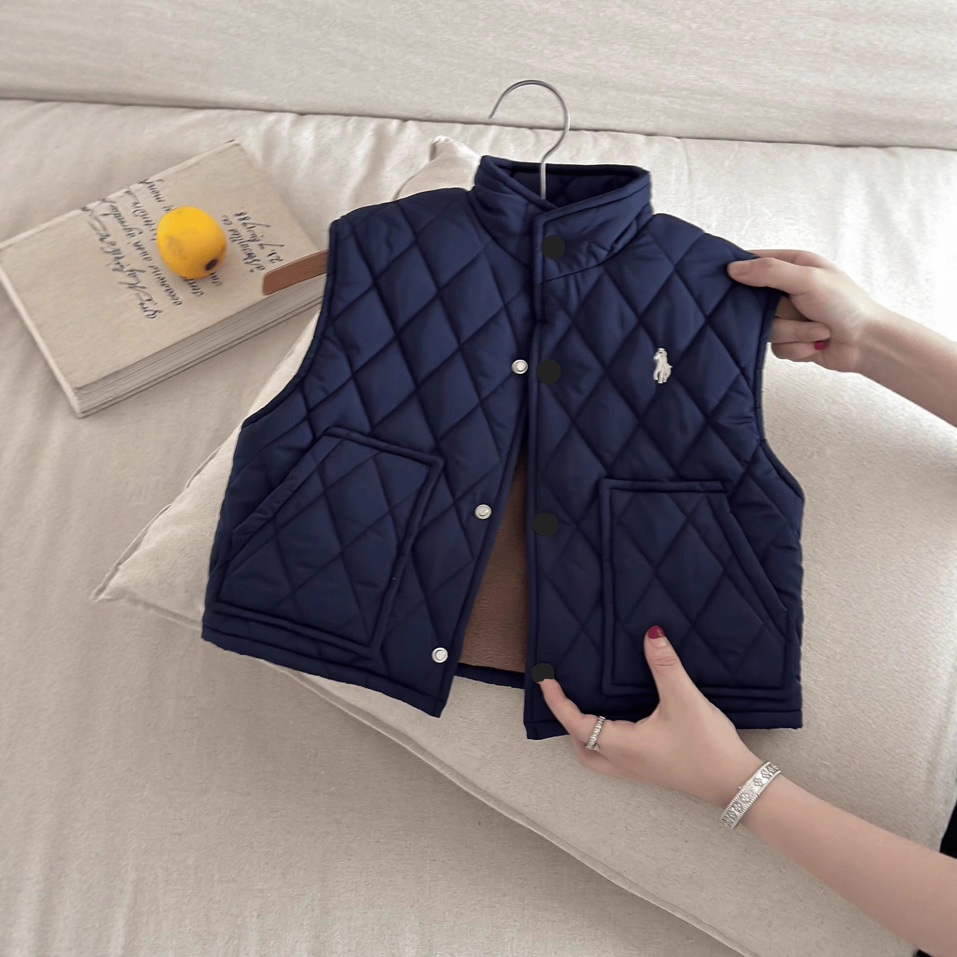 男孩3-4秋冬5-6-7-8岁儿童外穿马甲宝宝马夹中小童棉坎肩男童内胆