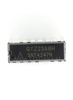 SN74247N DIP16 BCD到七段译码器/驱动器芯片 SN74247