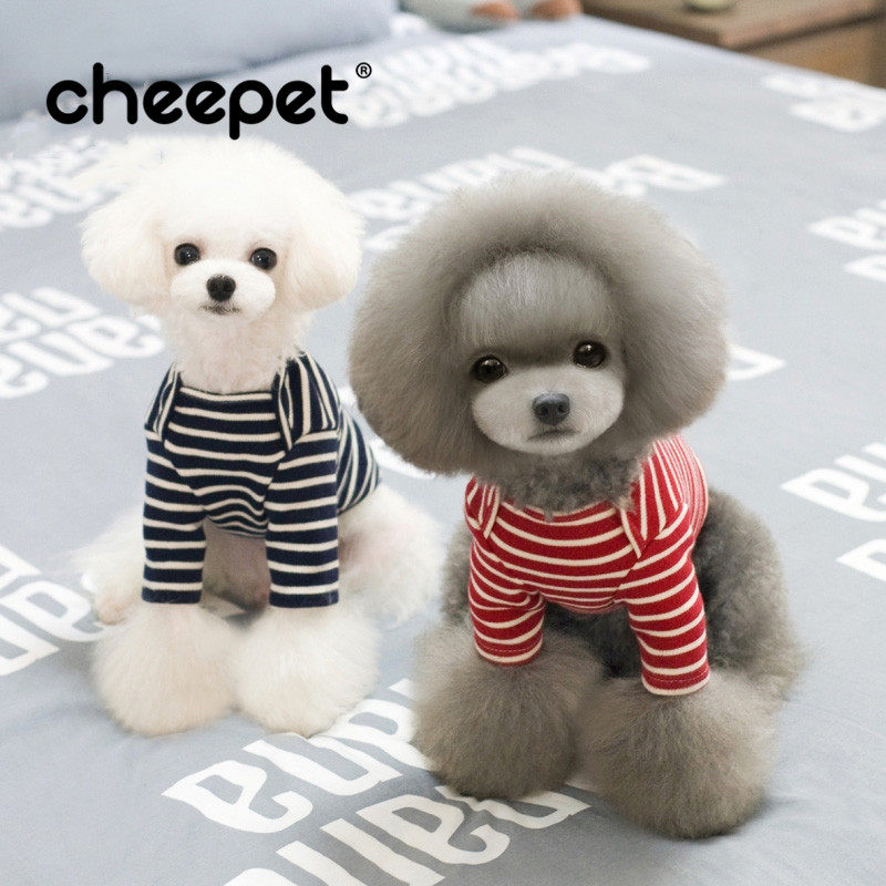 趣派狗狗衣服秋冬条纹打底衫泰迪贵宾比熊法斗小狗冬天衣服猫衣服在类目 宠物/宠物食品及用品, 宠物服饰及配件, 宠物服装/雨衣中 - 来自Buy2taobao.com提供专业的淘宝代购服务