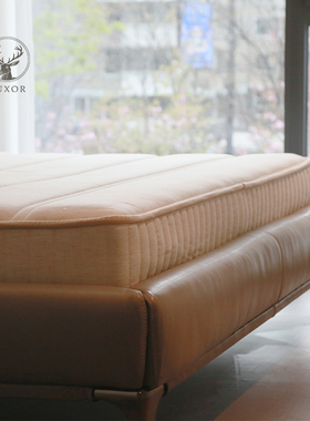 Shulman筱梦 品质床垫天然乳胶亚麻透气独立弹簧舒适