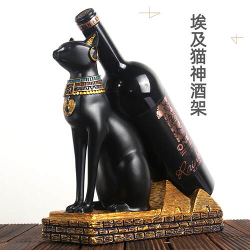源头工厂直销创意埃及猫神黑猫