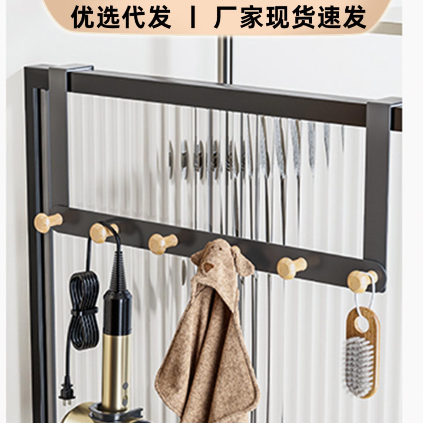 卧室门后挂钩免打孔门上多功能