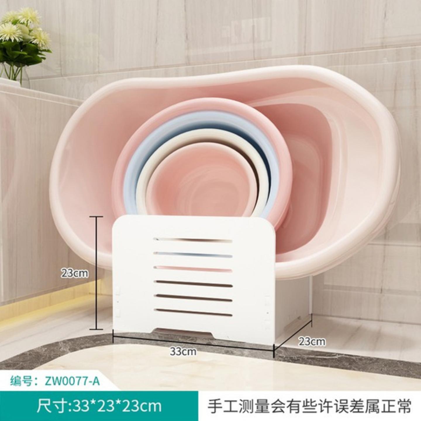 新品洗漱脸盆收纳架卫生间落地