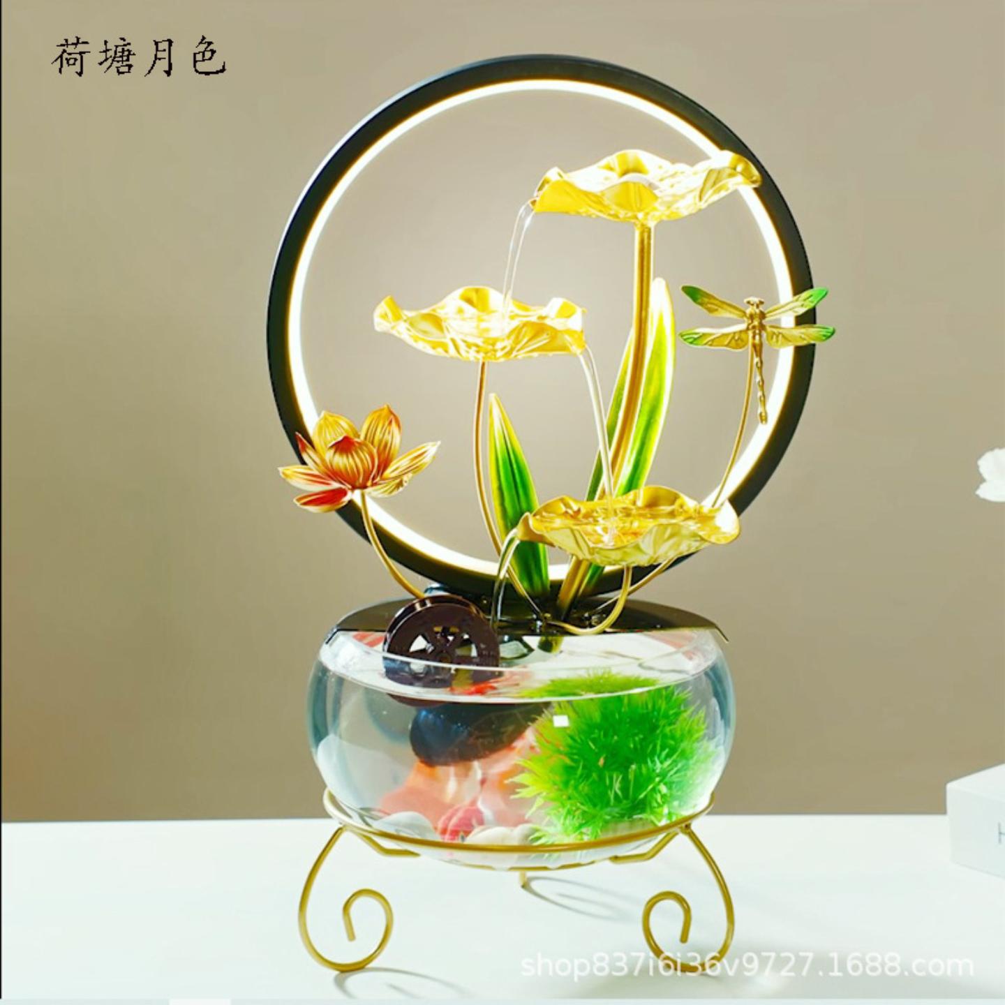 流水摆件新品源头工厂桌面喷泉