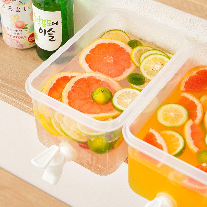 家用箱水壶龙头大容冷量耐带温柠檬水SJ23-002果茶壶饮料果汁凉水
