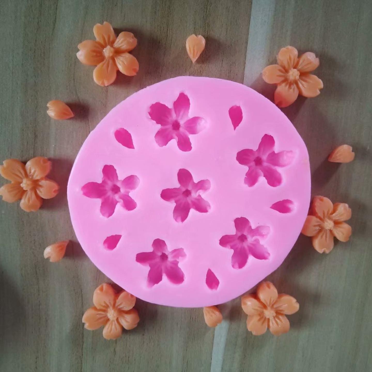 花瓣小花朵蛋糕装饰模具DIY