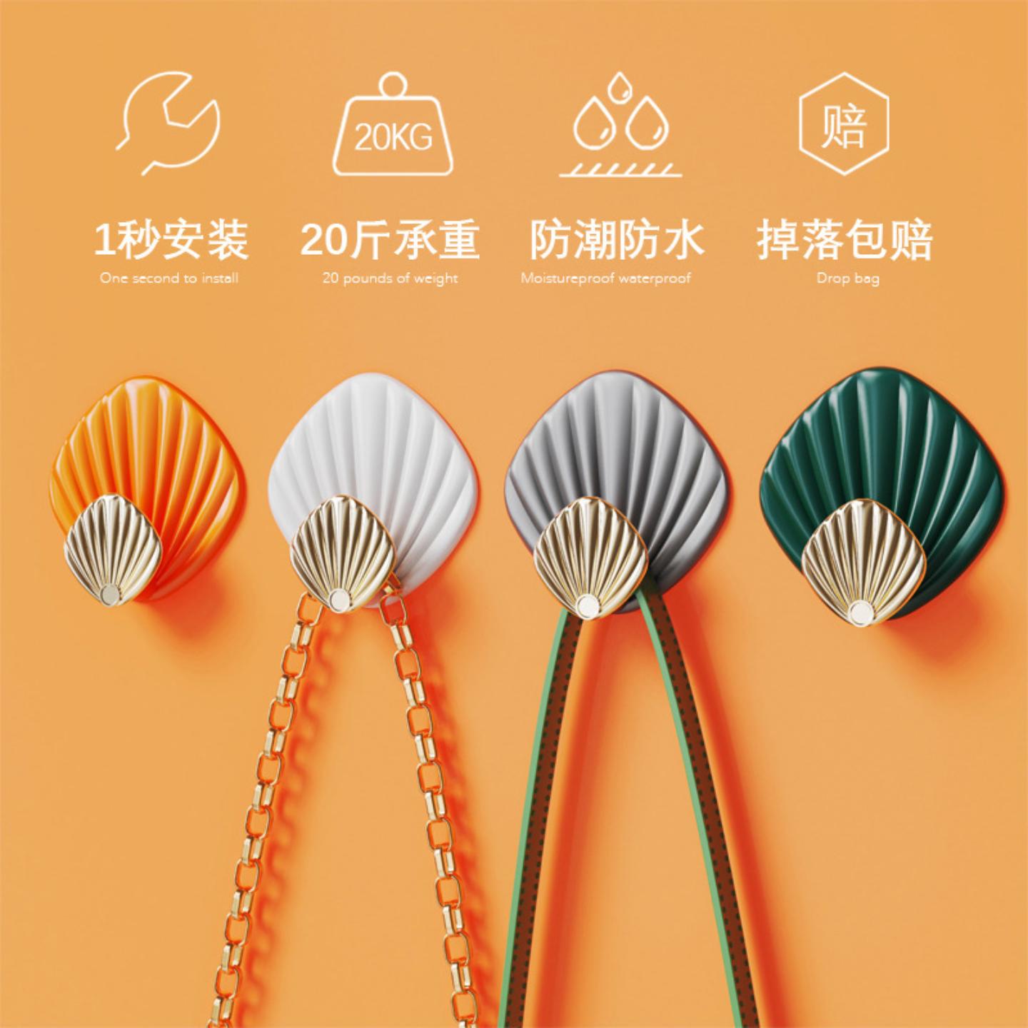 挂钩免打孔粘贴承重粘胶门后
