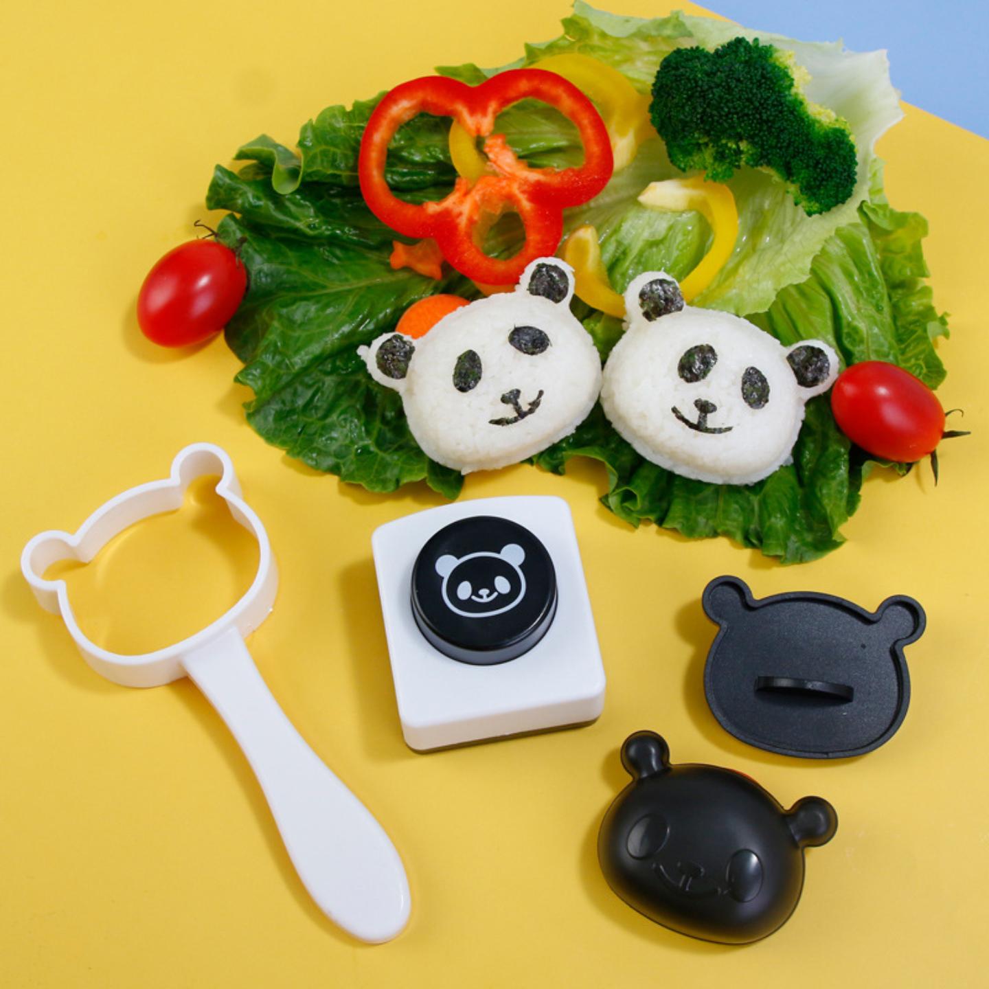 销售熊猫饭团模具米饭造型diy