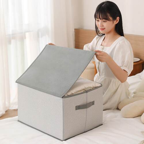 布艺可折叠住校收纳家用衣服整理
