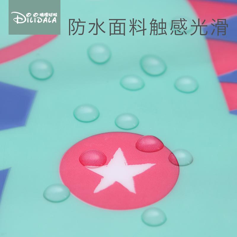 防宝宝吃饭罩衣春夏薄款婴背儿防水兜儿童/无袖围心式食饭兜脏围