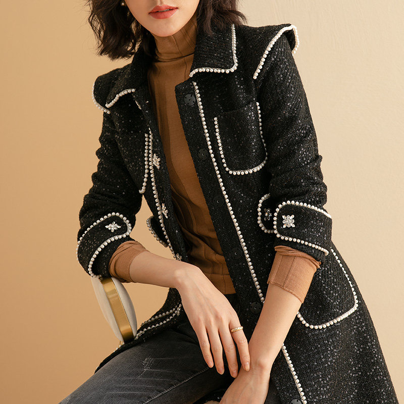 洛晴川2025新款小香风外套女秋季韩版宽松复古高级设计感小众上衣