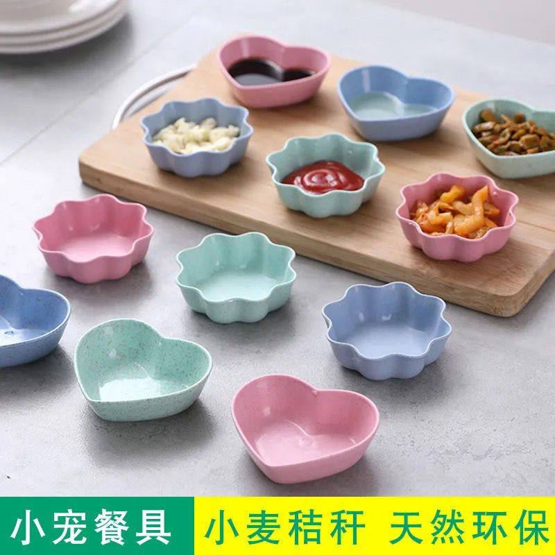 小麦秸秆调料碟创意厨房迷你调味碟醋碟酱料碟小菜碟塑料碟防摔,厨房/烹饪用具,配菜/备菜盘,淘宝优惠券,粉丝福利购,淘宝优惠卷