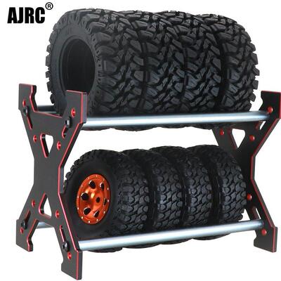1/24 1/18仿真模型车Axial SCX24 TRX4M Fcx24通用款轮胎架轮毂架