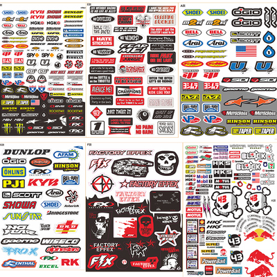 1/10仿真攀爬车贴纸漂移rc车壳