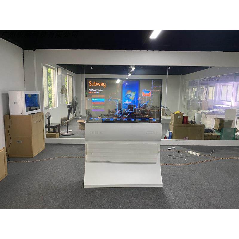 55寸透明oled显示屏oled透明屏高端显示展会博物馆展览展示展厅