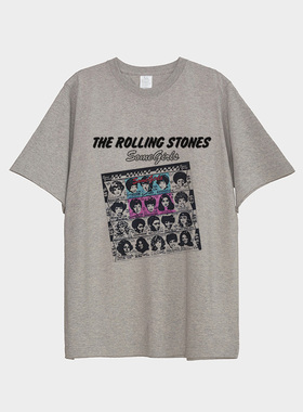 Some Girls美式复古摇滚乐队滚石T恤短袖夏The Rolling Stones