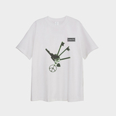 There 男女款 OASIS专辑印花短袖 Let 夏季 Love T恤 宽松纯棉