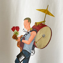 马山芋 短袖 衣服摇滚 夏季 欧美风圆领纯棉 Coldplay酷玩乐队T恤