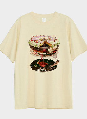滚石乐队 The Rolling Stones Let It Bleed 专辑印花T恤短袖宽松