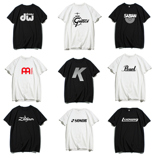 meinl tama 珍珠pearl sonor Ludwig 鼓手T恤短袖 Gretsch dw知音