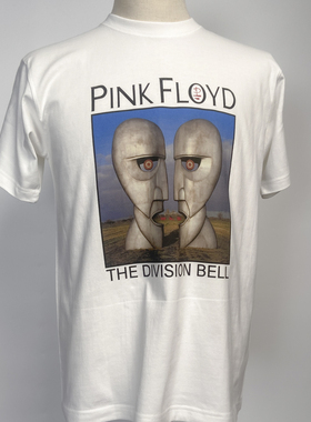 PINK FLOYD The Division Bell 平克弗洛伊德摇滚乐队印花T恤短