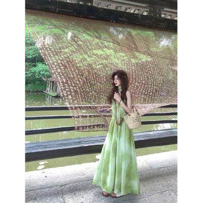 海边度假风小众别致扎染