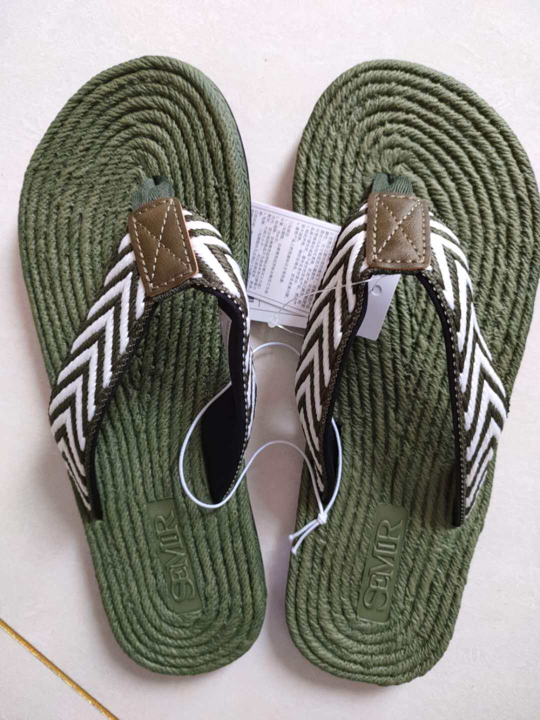 semir拖鞋男士多色人字拖鞋超轻防滑休闲拖鞋凉拖配色夹脚拖