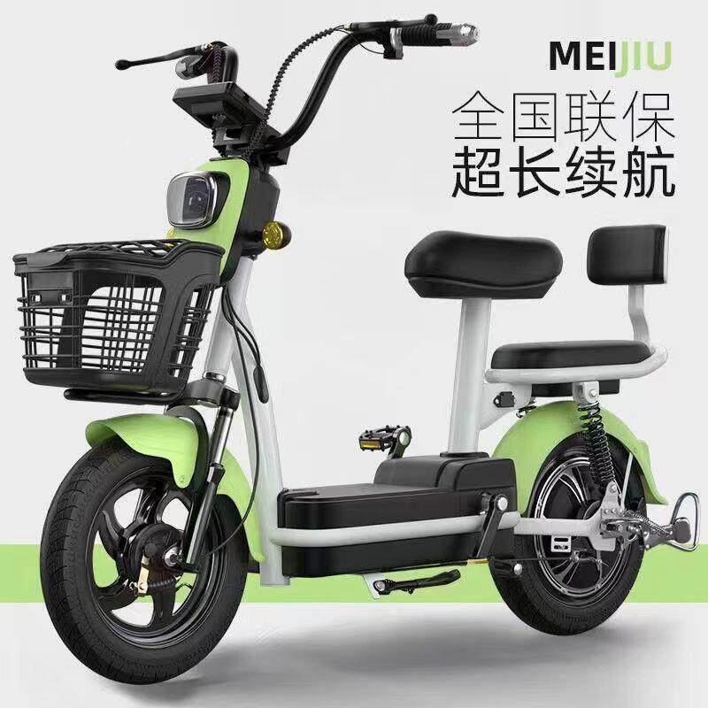 新国标电动自行车小型代步车男女士锂电电瓶车两轮助力电动车48V