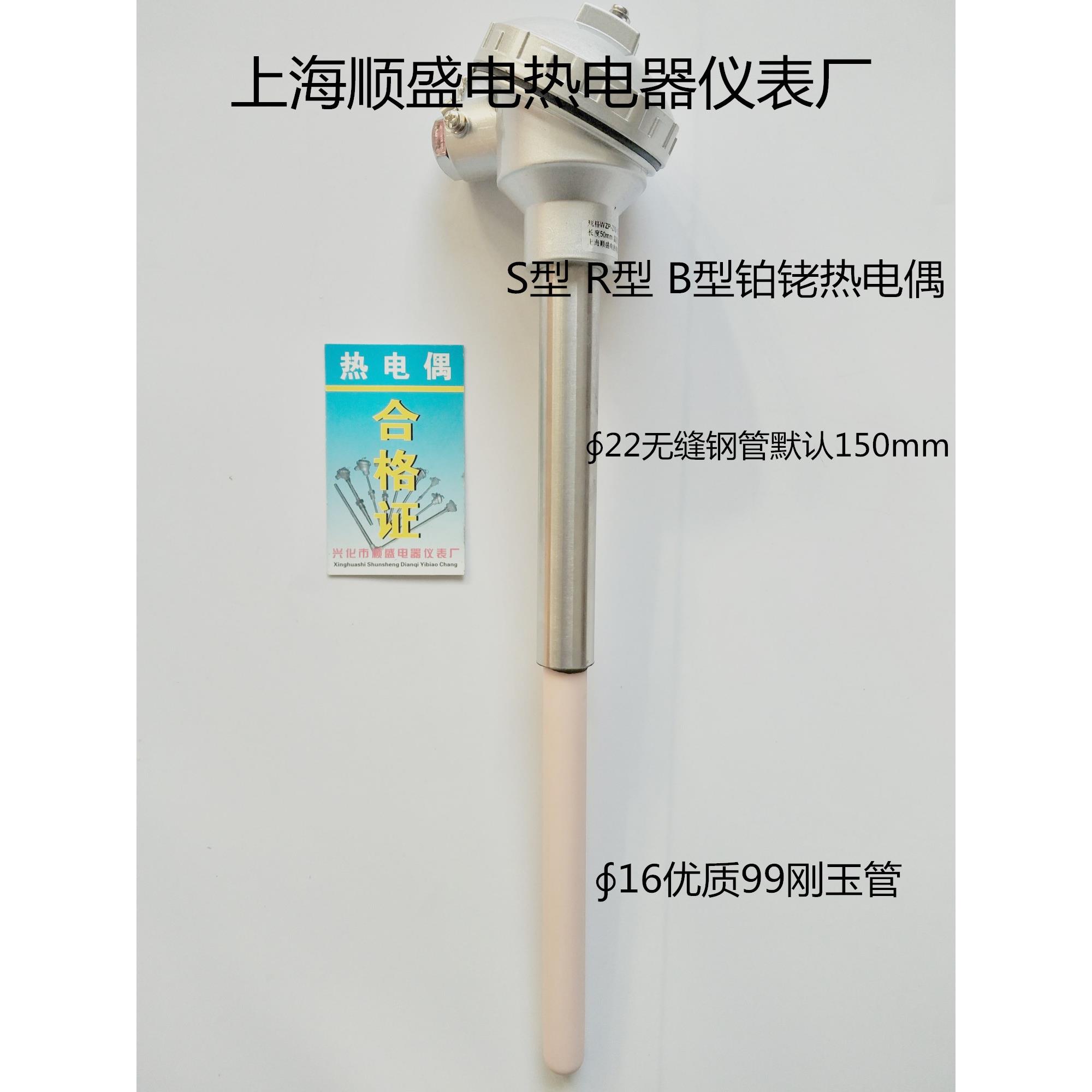 铂铑热电偶S型B型WRP-130/WRR-130/0-1600℃高温电炉专用精密测量