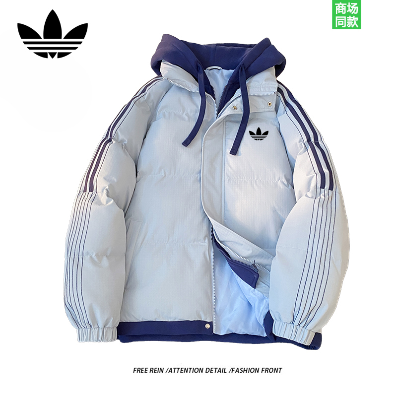 官方奥特莱斯一折清仓丨反季连帽棉衣男女款飞行棉服加厚保暖棉袄