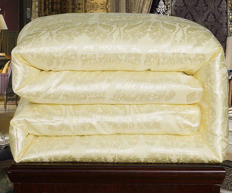 优质蚕丝被8斤10斤加厚保暖冬被单人双人春秋被子100桑蚕丝被芯