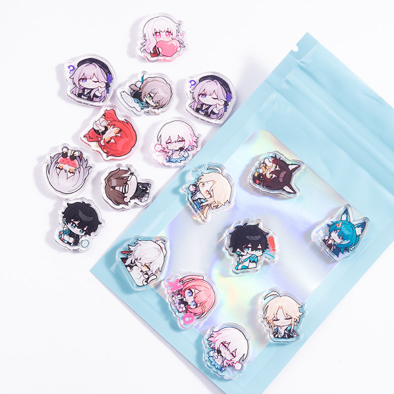 崩坏星穹铁道亚克力Q版卡芙卡彦卿刃pp夹生日礼物学生二次元周边