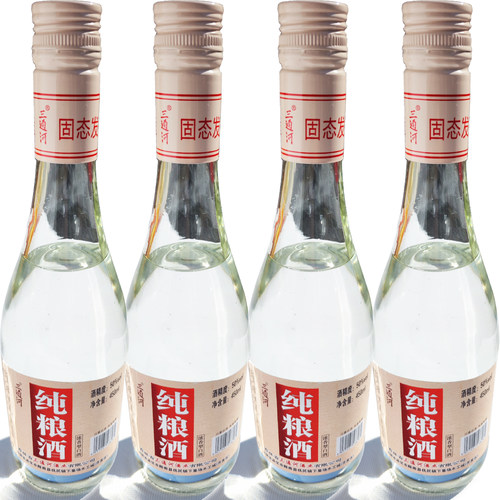三通河50度纯粮酒450ml高粱酒