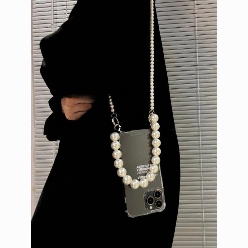 挂绳珍珠长款手机手机链挂链手提高端女款两用时尚通用链条夹片,3C数码配件,手机挂件/手机链,淘宝优惠券,粉丝福利购,淘宝优惠卷