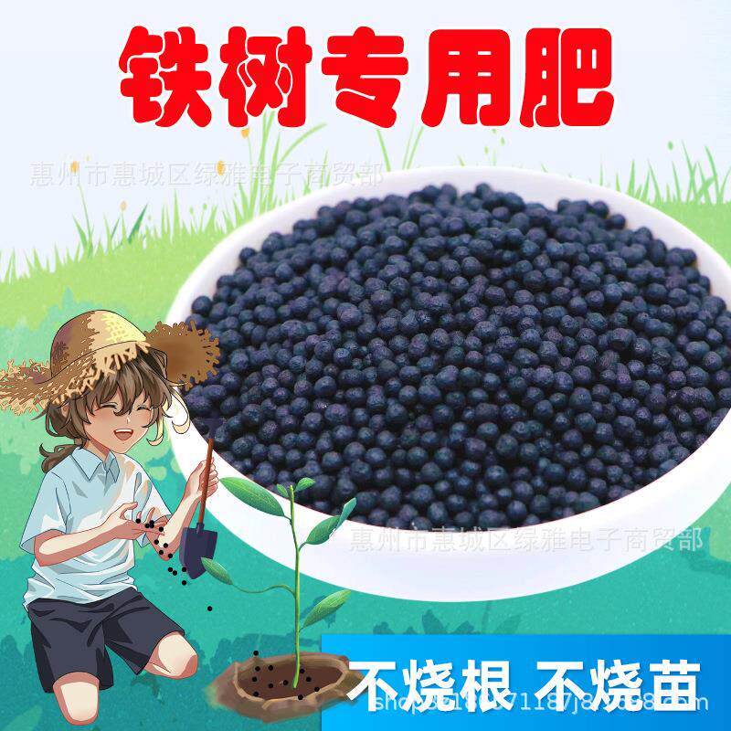 【铁树专用肥】花卉肥料专用肥家庭园艺缓释颗粒肥盆栽通用花肥