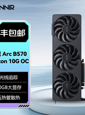 蓝戟B570 10G游戏设计剪辑台式电脑Intel Arc显卡