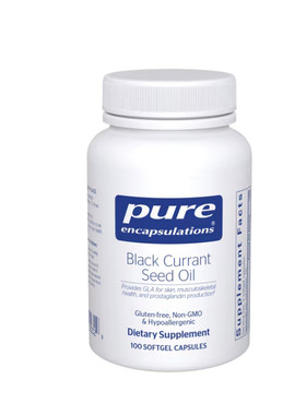 pure倍宜黑加仑籽油Black Currant Seed Oil100粒 直邮