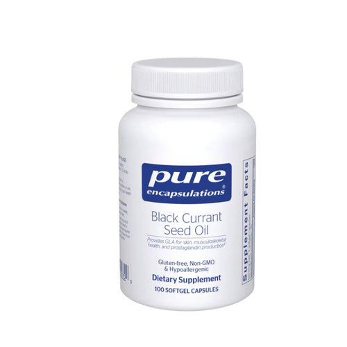 pure倍宜黑加仑籽油Black Currant Seed Oil100粒 直邮
