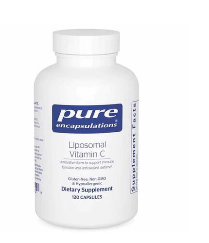 Pure Encapsulations Liposomal Vitamin C120粒给海外 直邮