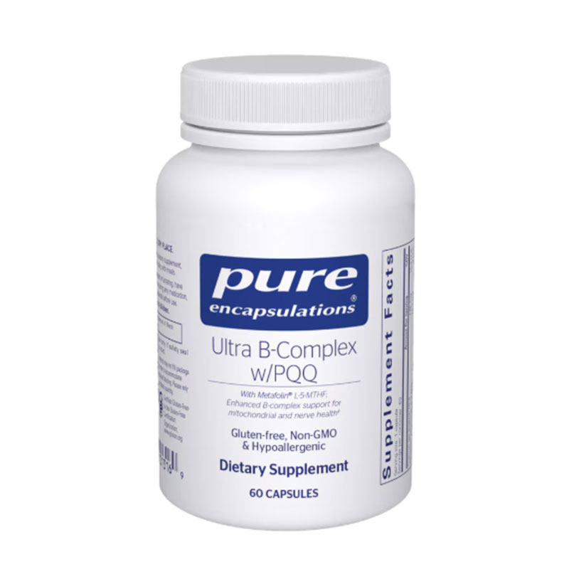 pure倍宜超B族复合物含PQQ Ultra B-Complex w/PQQ 60粒海外直邮