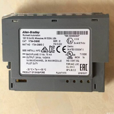 代理全新原装美国罗克韦尔AB模块 AB远程输出模块1734-OB8E