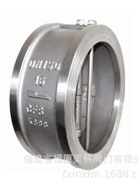 美科阀门直销不锈钢蝶式止回阀H76W-16P H76W-16RL规格齐全