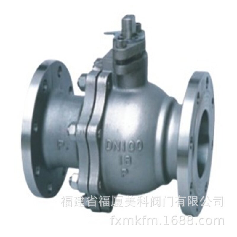美科阀门直销不锈钢硬密封法兰球阀Q41W-16/25/40/64P/R